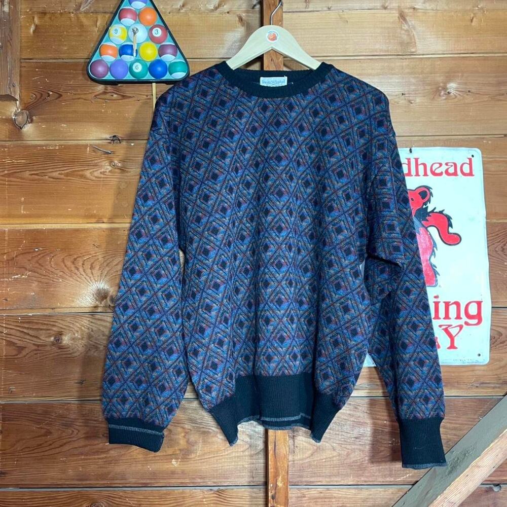 Vintage 90s pure new wool sweater